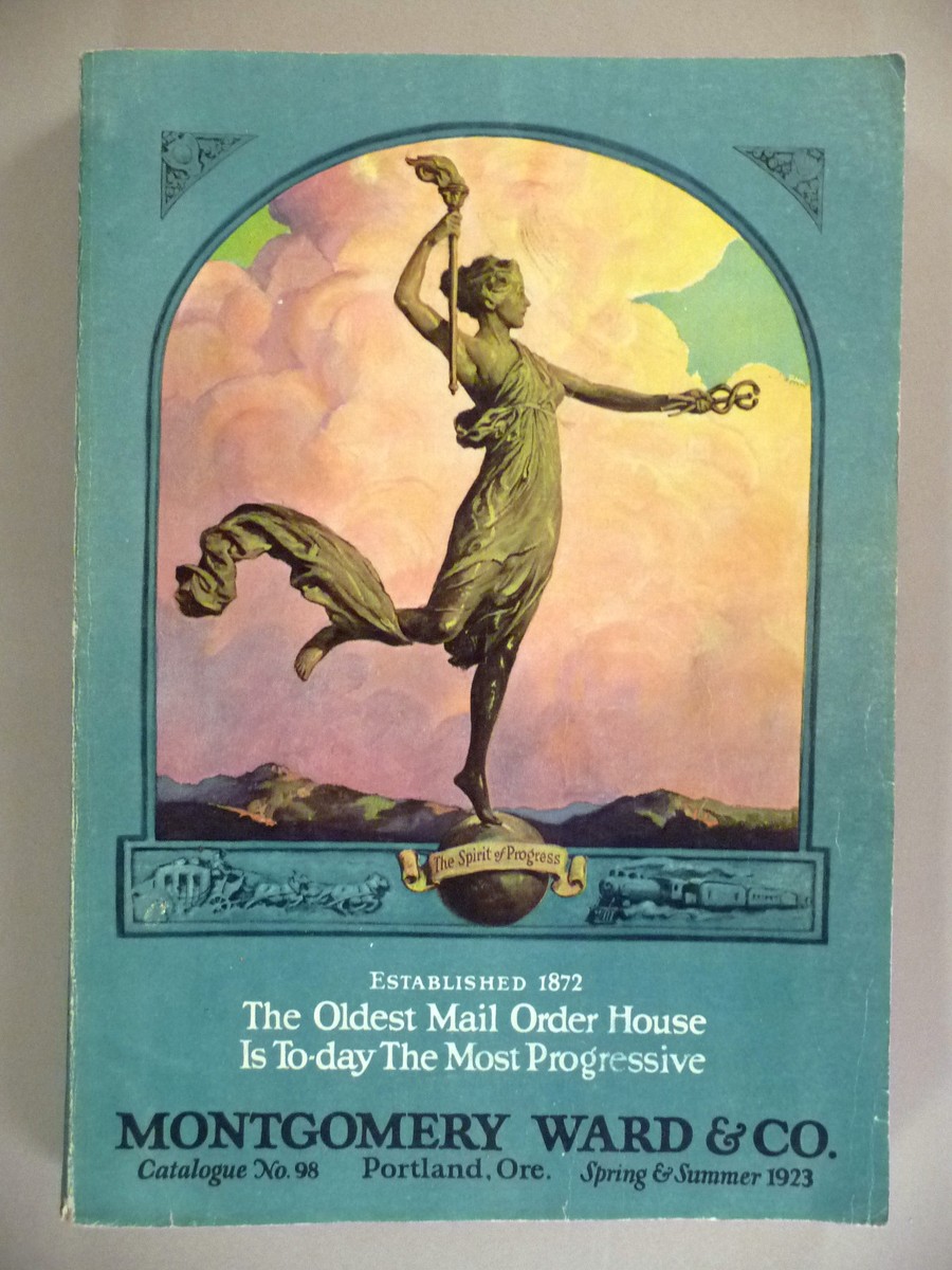 Montgomery Ward CATALOG #98 - Spring/Summer, 1923 -- Wards -- nice