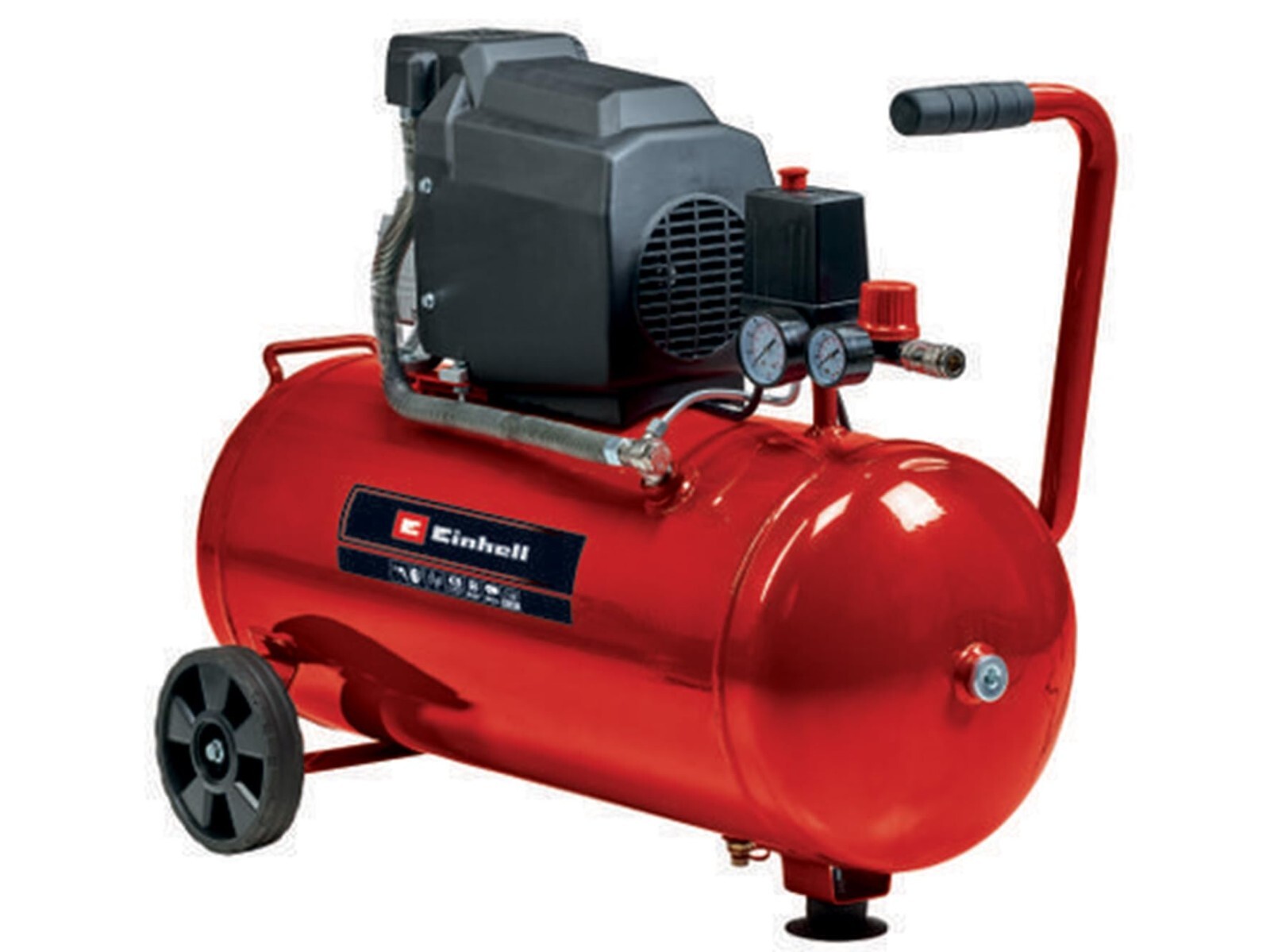 Compresseur 1500W pour peindre et gonfler avec sa cuve 50l de 8 bar