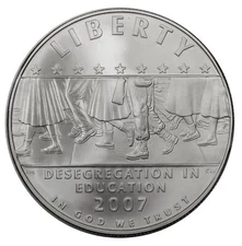 2007 Little Rock BU Commemorative 90% Silver Dollar US Coin