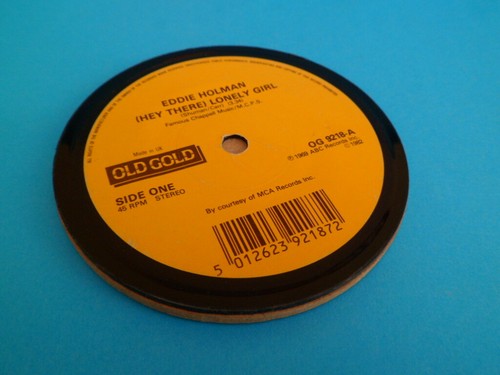 DRINKS COASTERS OLD GOLD Upcycled Vinyl Record Hit SINGLES Huge Choice & Value - Picture 77 of 263