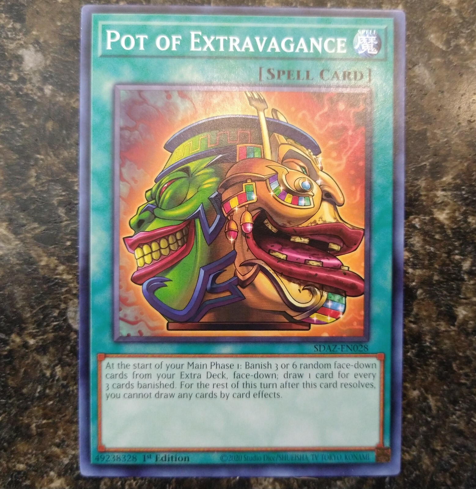 x3 Pot of Extravagance (SDAZ-EN028) (Near Mint) (1st Edition) (Common)  (Yugioh) | eBay