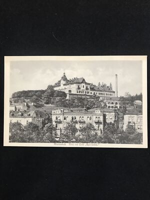 Marienbad Cafe Egerlander  Germany postcard unposted