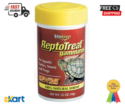 Tetrafauna ReptoTreat Gammarus 0.35 Ounce, Shrimp Treat For Aquatic Turtles,pk 2