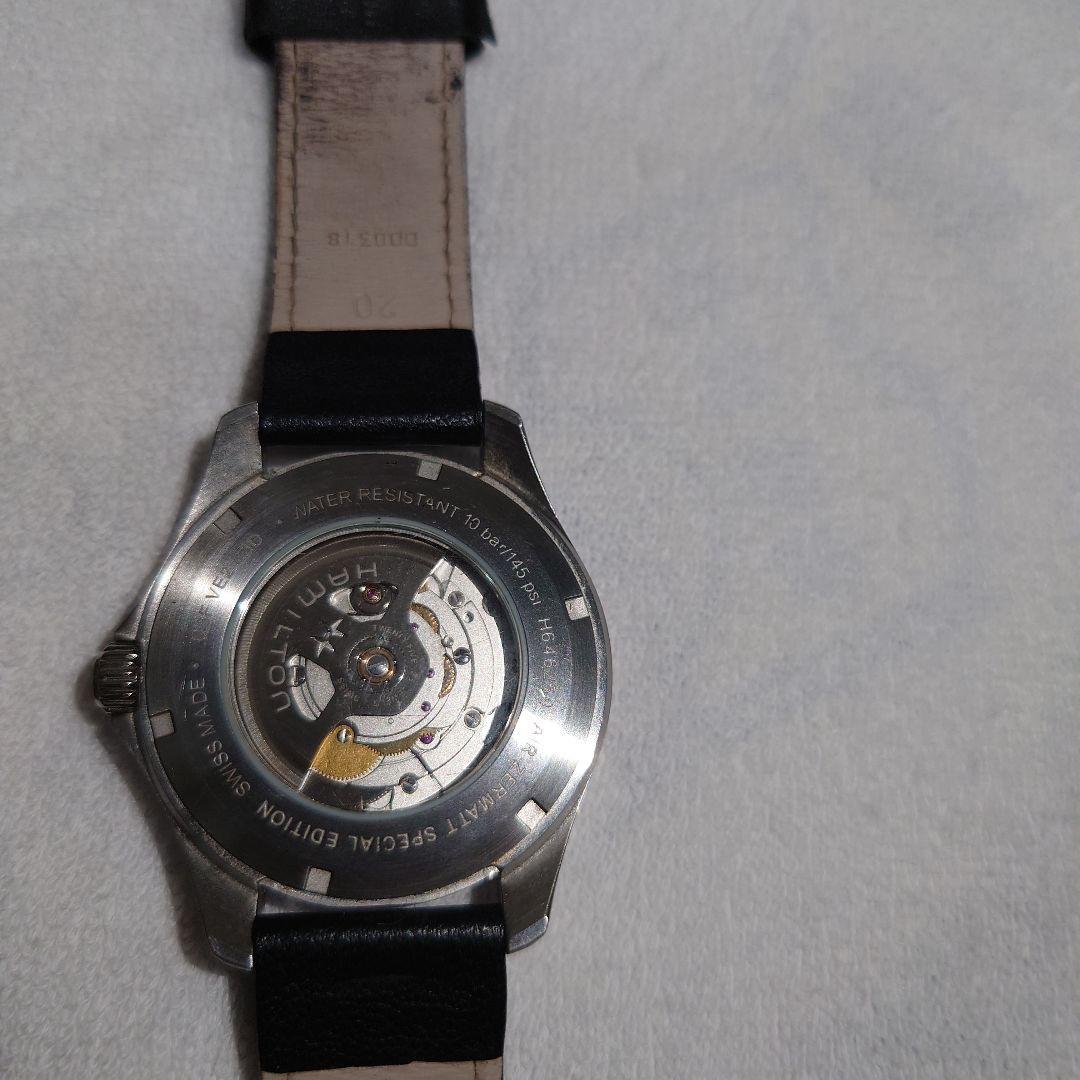 HAMILTON　ハミルトン　カーキ　H646250 HAMILTON ハミルトン カーキ H646250 - メルカリ