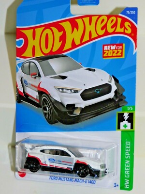 HOT WHEELS 2022 #75 FORD MUSTANG MACH-E 1400