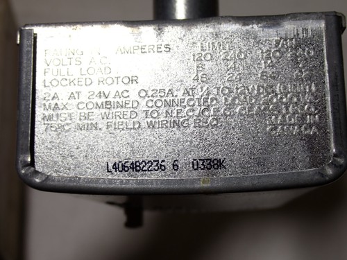 White-Rodgers Emerson L4064B2236 Combination Fan & Limit Control - Picture 4 of 6
