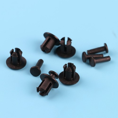 10x Mounting Clips For BMW E34 E36 E46 3 5 Series Radiator Fan Housing Frame - Afbeelding 4 van 6