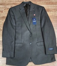 CHAPS by Ralph Lauren Men's Blazer Dark Chocolate Brown Blazer *NEW* Size 42L 