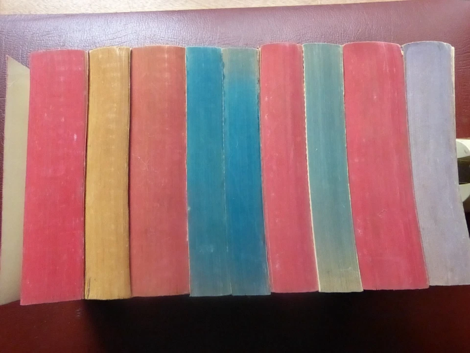 Destockage Alexandre Dumas Lot 9 romans livres de poche anciens - Photo 4/4