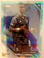 2021-22 Topps Chrome Aqua Wave /199 Adama Traore #65 RC Rookie