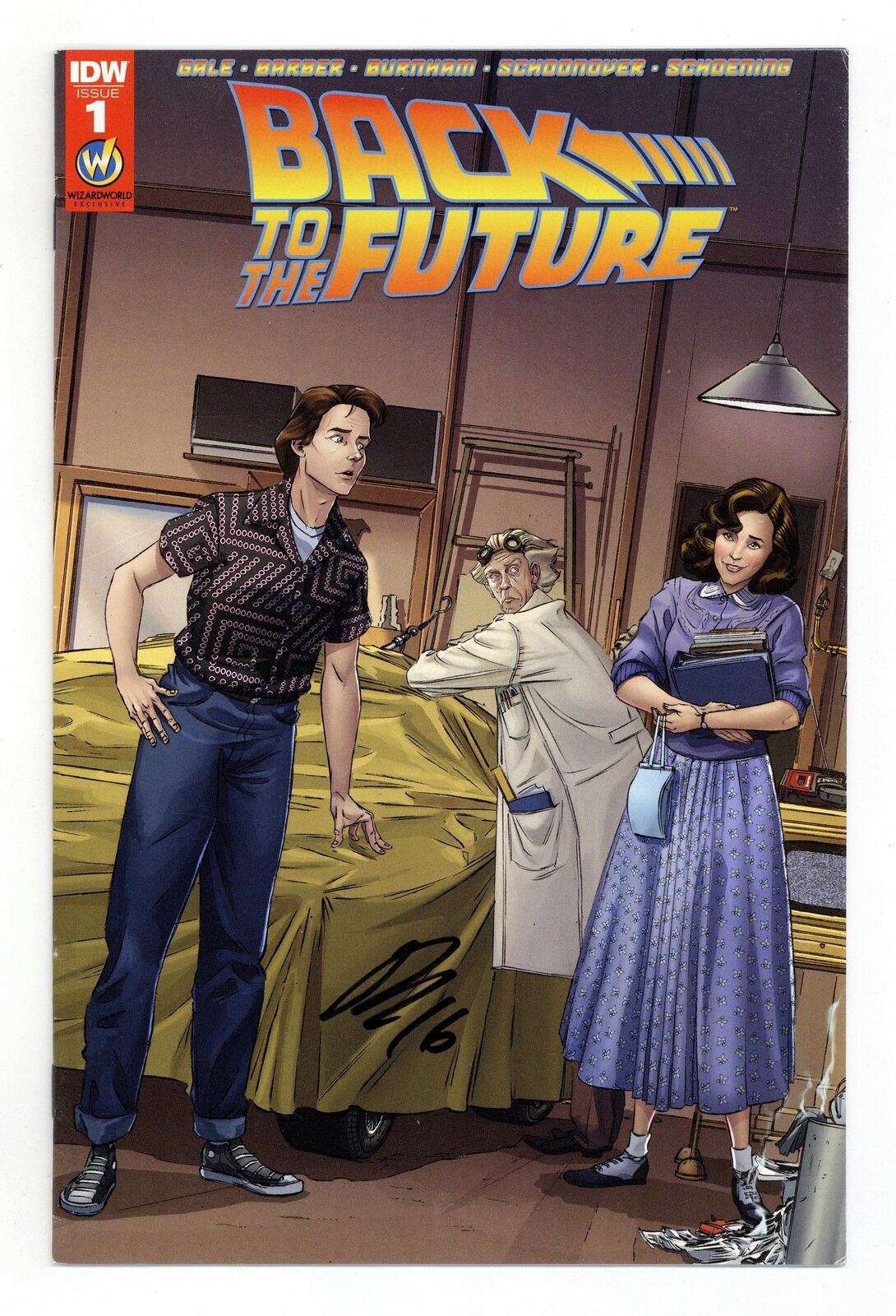 Back to the Future 1WW VF 8.0 2016