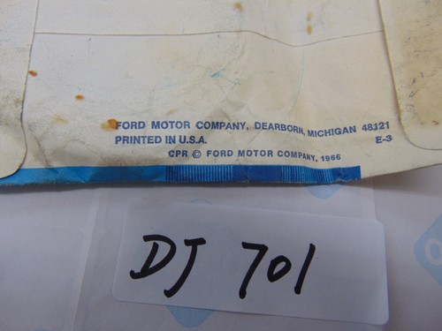 Ford D8BZ-4067-BK Genuine OEM Differential Driving Gear Bearing Shim Set of 2 - Picture 3 of 4