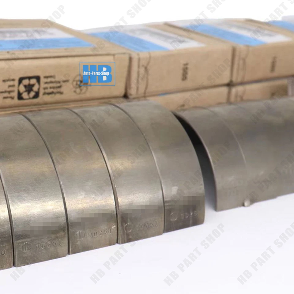 Virabrequim principal genuíno + conjuntos de rolamentos ConRod 06E105561AC para Audi A6 A8 Q5 Q7 - Imagem 3 de 4