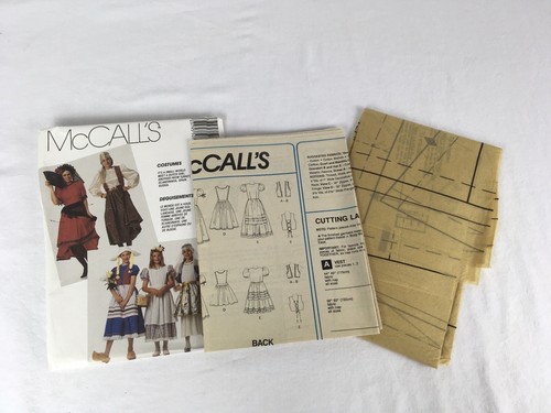 IT'S A SMALL WORLD International Costume Pattern McCall's 5075 Adult SML UNCUT - Picture 2 of 3