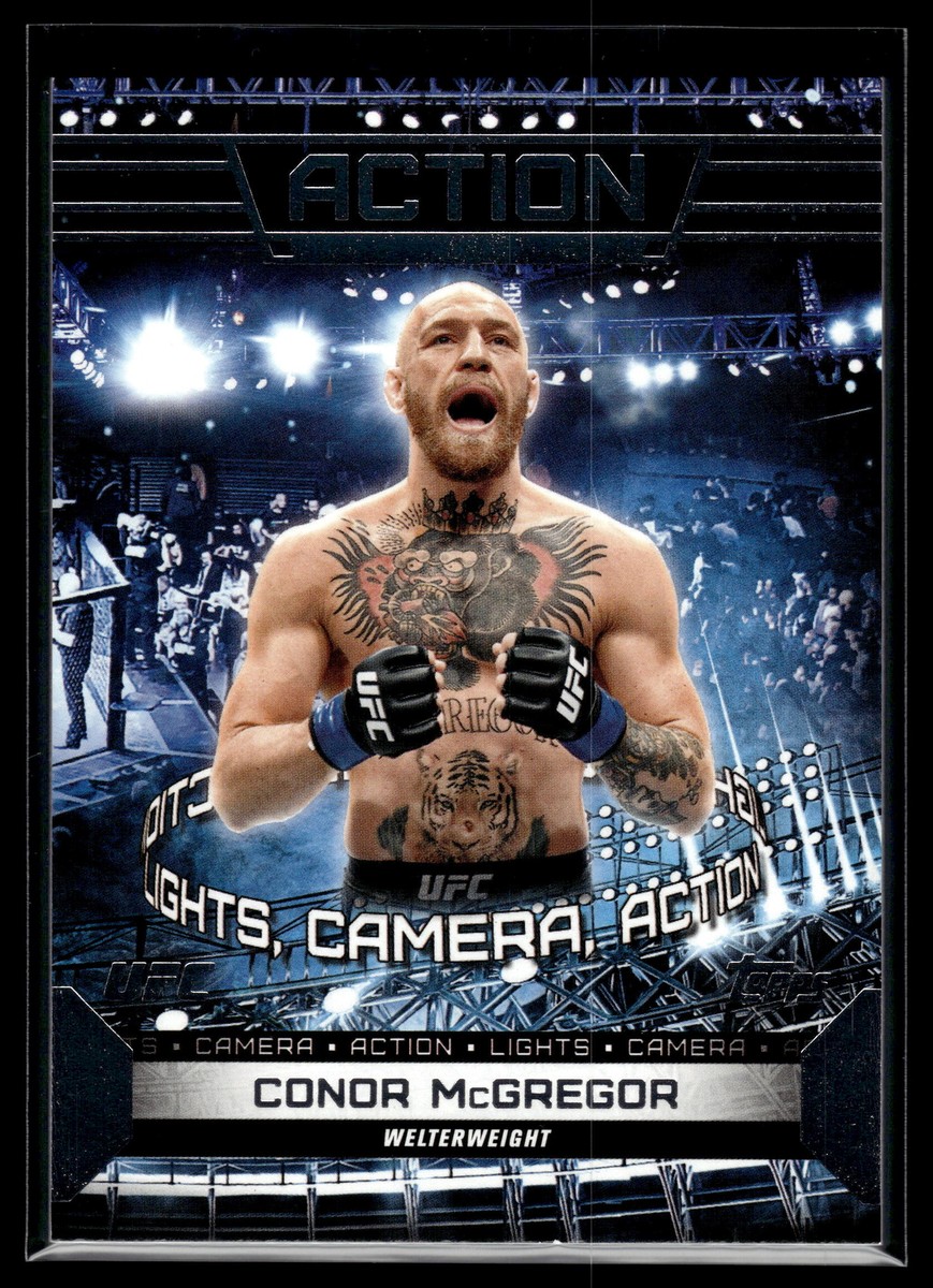 Conor McGregor 2024 Topps Knockout UFC Action Card #ACT-6 | eBay