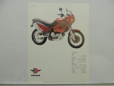 Vintage Ducati E-900 Motorcycle Brochure Specifications L6623