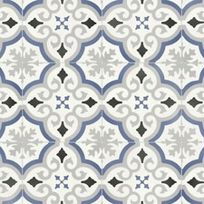 Samples - Retro Pattern Comet Vinyl Flooring