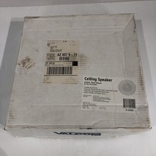 Valcom V-1020c Ceiling Speaker, Self Amplified 8-inch Flush Mount