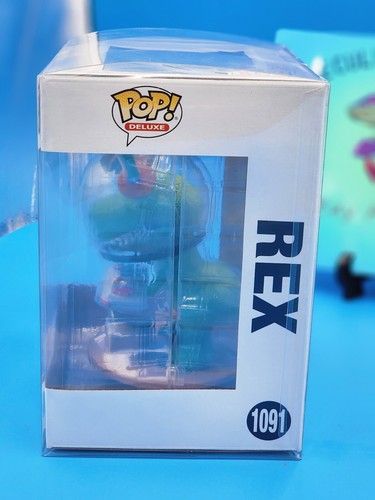 Rex Disney Pixar Toy Story Box Almuerzo Exclusivo Deluxe 1091 Funko POP! NUEVO - Imagen 3 de 6