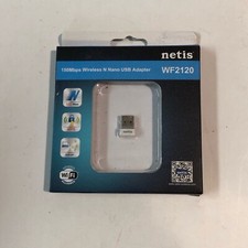 NETIS WF2120 150Mbps Wireless N Nano USB Adapter OPEN BOX