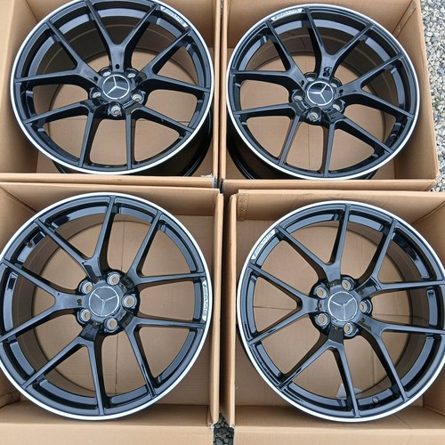 19" MERCEDES RIMS WHEELS X 4 BRAND NEW A45 A200 CLA45 CLA35 CLA200 - Picture 9 of 10