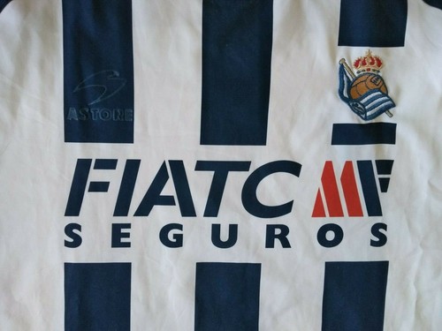 Camiseta Maillot Shirt REAL SOCIEDAD Erreala Astore Season 2004 Size XL Vintage - Imagen 3 de 10
