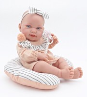 Antonio Juan MäDchen Puppe Babypuppe Pipa, 42 Cm Anatomisch Korrekt