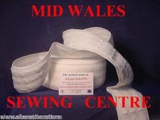 20 METRES RUFFLETTE QUALITY 3" CURTAIN HEADING TAPE