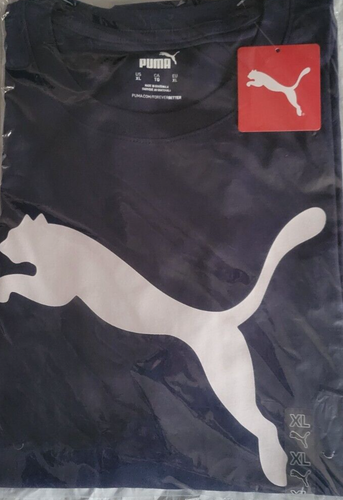 Puma Big Cat Logo X-Large Shirt Men's Navy