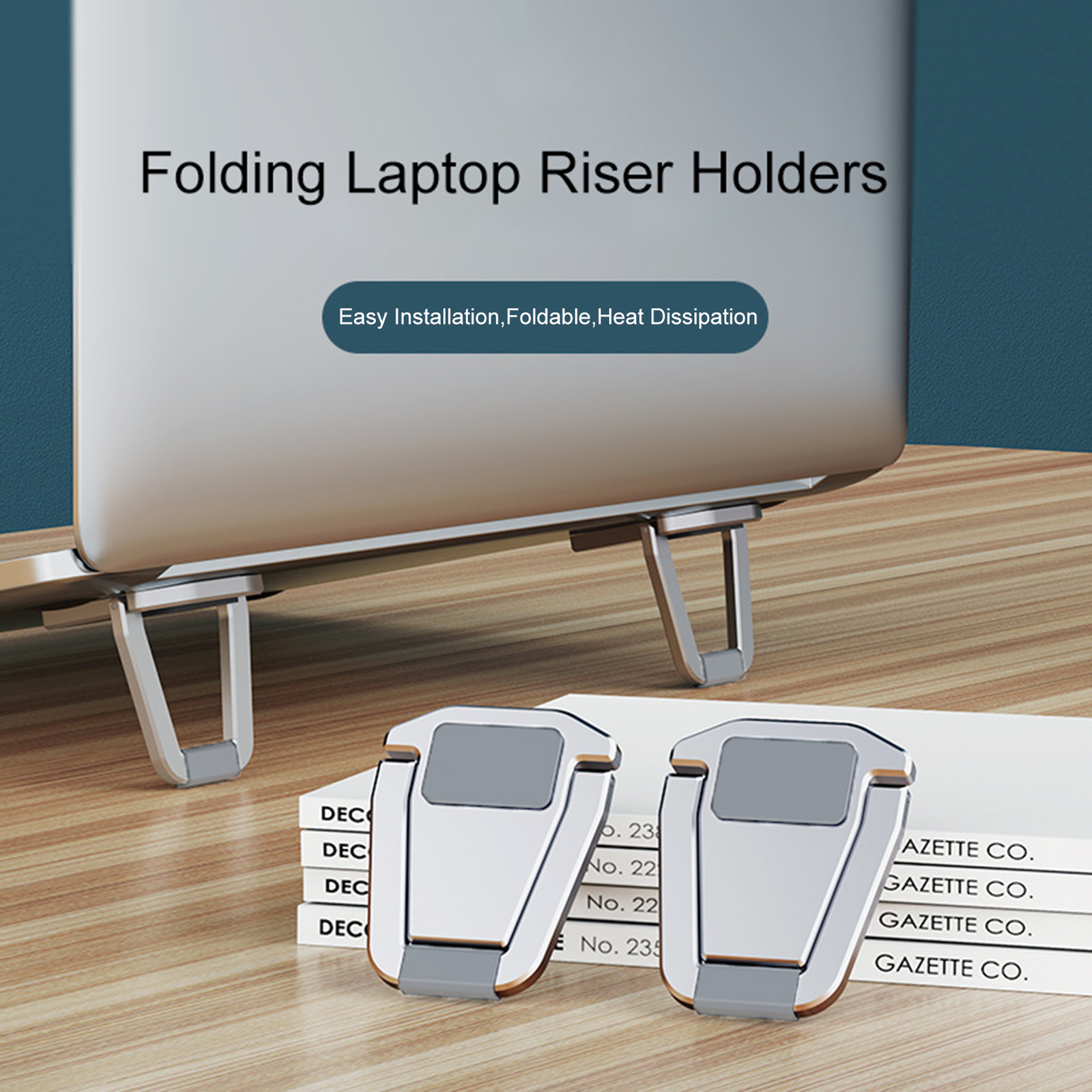 1 Pair Notebook Holders Strong Load-bearing Heat Dissipation Notebook Support