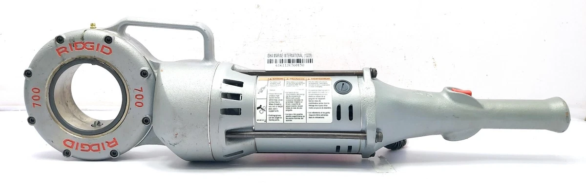RIDGID 700 T2 Power Drive Compact Handheld Heavy Duty Pipe Threading Machine