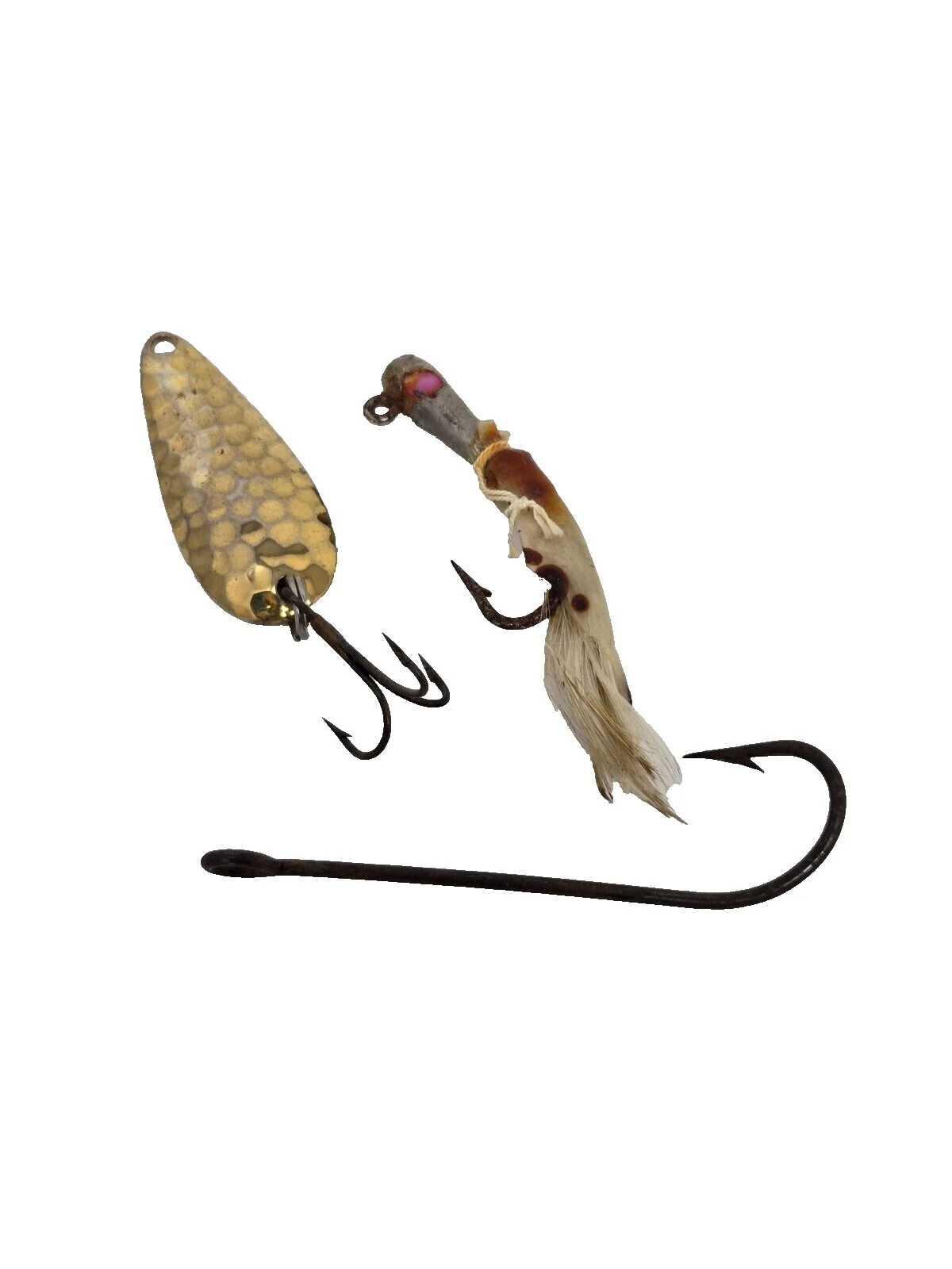 Bass Vintage Mosca señuelos de pesca Vintage