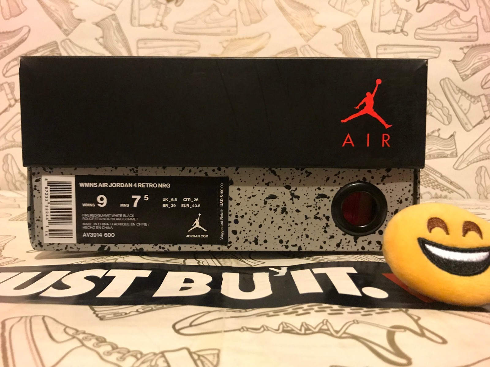 Para mujer Air Jordan Retro 4 Retro Jordan NRG singles día AV3914 600 Fuego Rojo Negro Gum Talla 9.5 58a11f Para mujer Air Jordan Retro 4 Retro Jordan NRG singles día AV3914 600 Fuego Rojo Negro Gum Talla 9.5 58a11f
