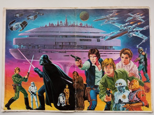 * PÓSTER STAR WARS EL RETORNO DEL JEDI 1980 - 第 1/4 張圖片