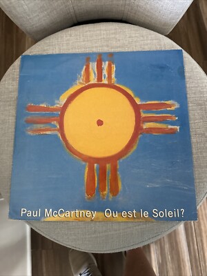 Paul McCartney OU EST LE SOLEIL? 12'' 1989 ITALY PARLOPHONE 2034136