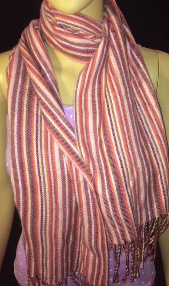 Womans Scarf Multi Colored Bin #L | eBay