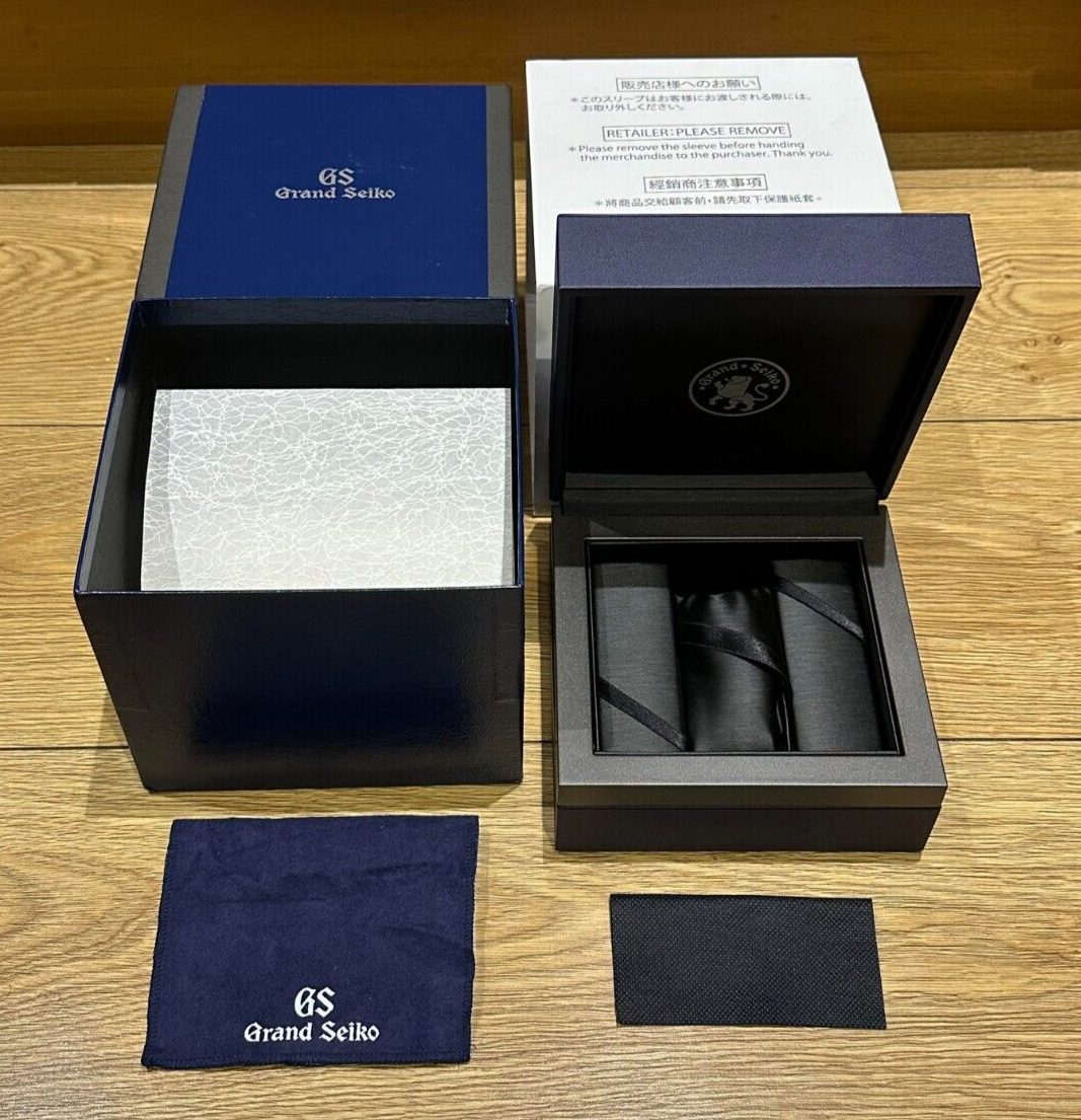 Genuine Original Grand Seiko Japan Watch Presentation Box Case
