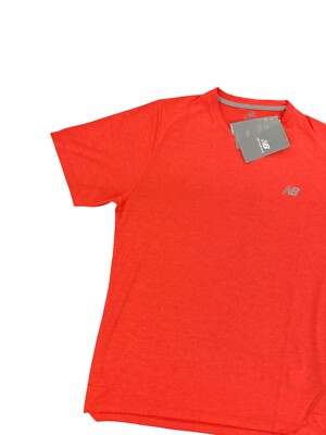 Tシャツ・カットソー New Balance Track Crop Ringer Short Sleeve T-shirt 5FT1608 NEW New Balance Athletics Short Sleeve Running Shirt Heather