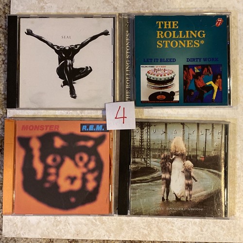 4 CDs Korn Matchbox 20 Natalie Merchant Moby REM Rolling Stones Soul Asylum Seal - Picture 3 of 3