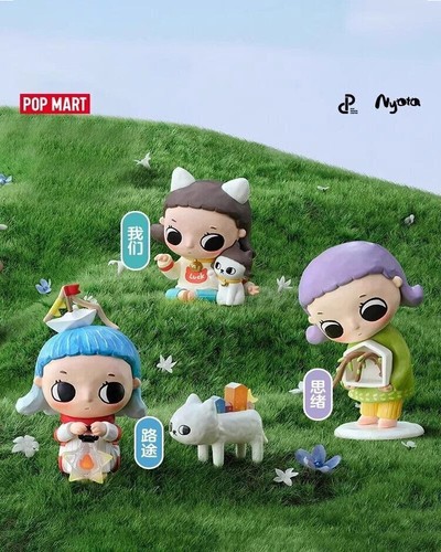 POP MART Nyota Growing UP By Your Way Serie Blindbox bestätigt Straßenspielzeug Geschenke - Bild 5 von 32