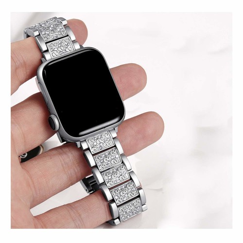 Crystal Bling Band Case iWatch Strap For Apple Watch Series 8 7 SE 6 5 3 41 45mm - Picture 22 of 32