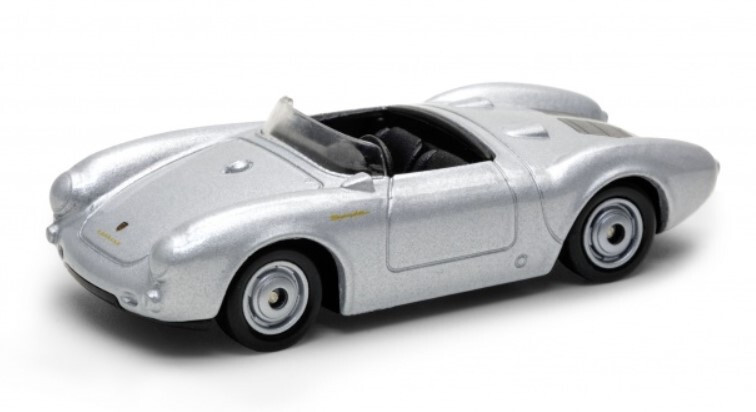 Schuco　ポルシェ 550 Spyder　ミニカー シルバー PORSCHE 550 SPYDER - 増えすぎたミニカーに愛を捧ぐ