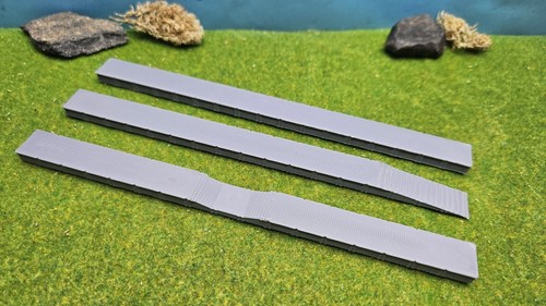 Spur N Laderampe 5mm aus "Beton" 1:160 - diverse Module erweiterbar - Made in DE - Picture 10 of 29