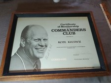 Comshare Pres Gerald R Ford Keith Kremer Rick Crandell UofM Ann Arbor Michigan