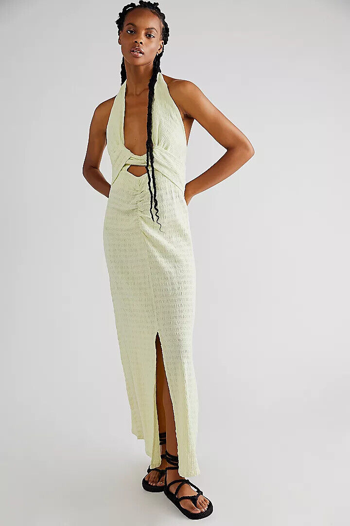 $109 FREE PEOPLE ENDLESS SUMMER Nya Maxi Dress S M Yellow $109 FREE PEOPLE ENDLESS SUMMER Nya Maxi Dress S M Yellow