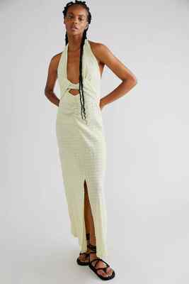 $109 FREE PEOPLE ENDLESS SUMMER Nya Maxi Dress S M Yellow $109 FREE PEOPLE ENDLESS SUMMER Nya Maxi Dress S M Yellow