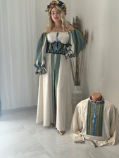 Vyshyvanka. Ukraininan national embroidered dress suit Vyshyvanka.3 in 1