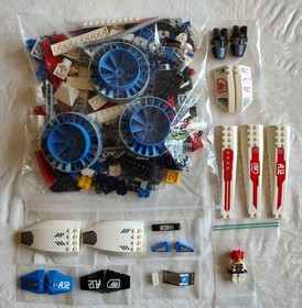 Lego 100% Complete EXO-FORCE 8106 Aero Booster Set + 8117 Storm Lasher Box only