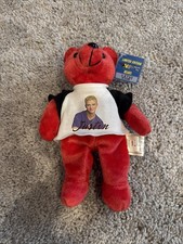 NSYNC Justin Timberlake Rare Collectible Red Bear New With Tags 4790/25000