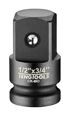 Impact Step Up Adapter 1/2'' TengTools F (DIN) - 3/4'' M (ANSI) 920037AN